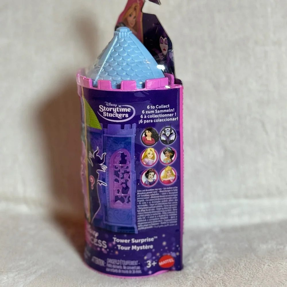 Mattel Disney Princess Tower Surprise Storytime Stackers - NEW- 5 Surprises